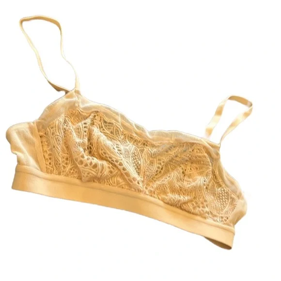 Lively Madewell NWT Bralette, Toasted Almond, Size XS - Picture 2 of 6